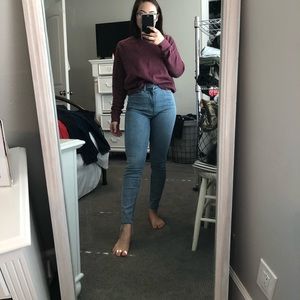 Weekday High Rise Jeans